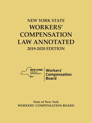 cover image of New York State Workers' Compensation Law Annotated